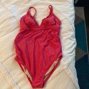 EUC maternity swimsuit